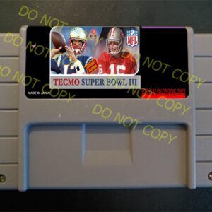 Tecmo Super Bowl III Legends – For Play On The SNES / Super Nintendo