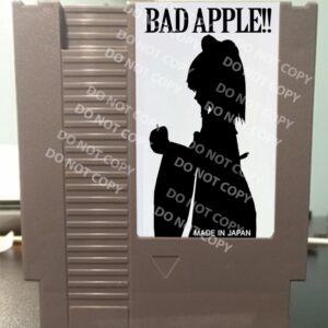 Bad Apple - For Play On The NES Nintendo Entertainment System