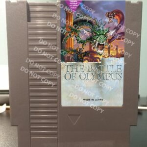 Battle of Olympus - SRAM Saving Edition + Re-balanced - For Play On The NES Nintendo Entertainment System