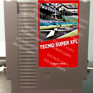 Tecmo Super XFL  - For Play On The NES Nintendo Entertainment System