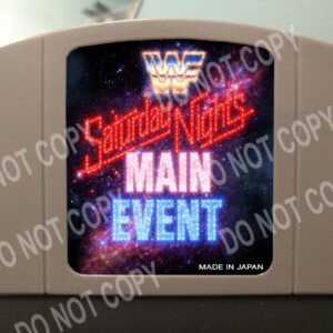 WWF Saturday Nights Main Event - For Play On The N64 Nintendo 64