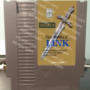 Zelda II New Adventure Of Link - For Play On The NES Nintendo Entertainment System