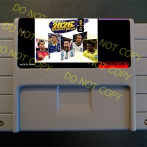 World Cup 2026 Superstar Soccer - For Play On The SNES / Super Nintendo