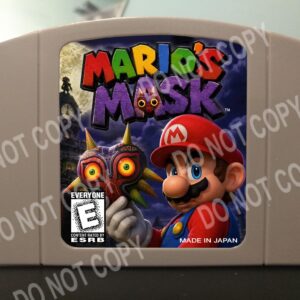 Mario's Mask - For Play On The N64 Nintendo 64