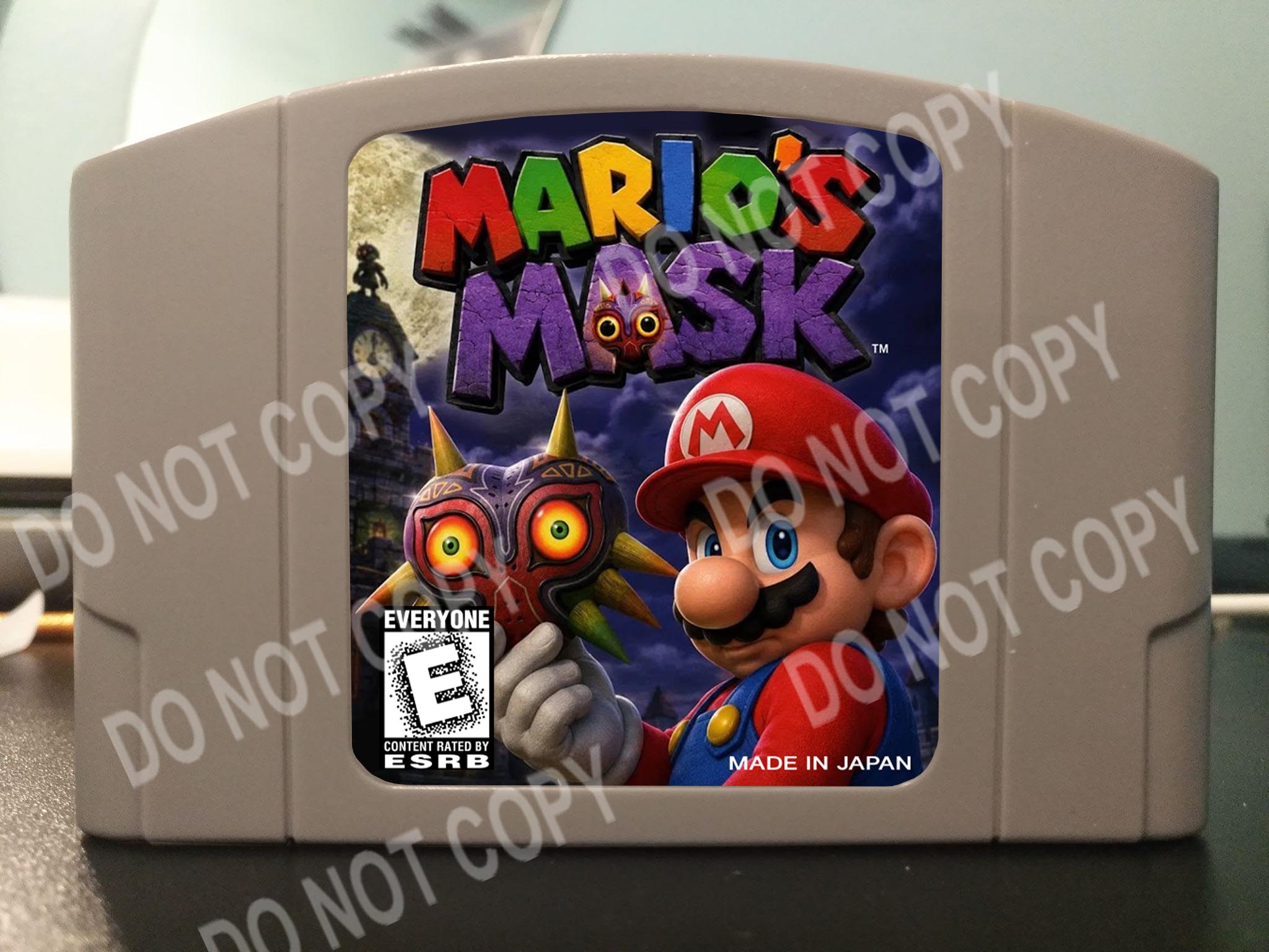 mario's mask 64 e