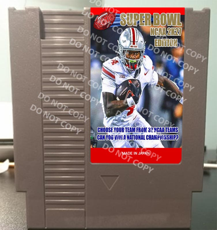 tecmo super bowl ncaa 2k27 e