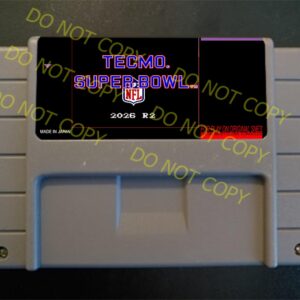 Tecmo Super Bowl 2026-2027 R2 – For Play On The SNES / Super Nintendo